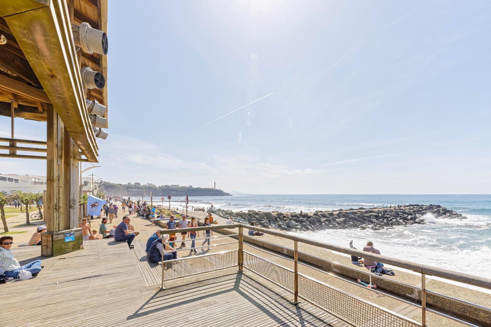 Golden Sand Anglet Biarritz - Front De Mer - Parking Privatif Gratuit Exterior foto